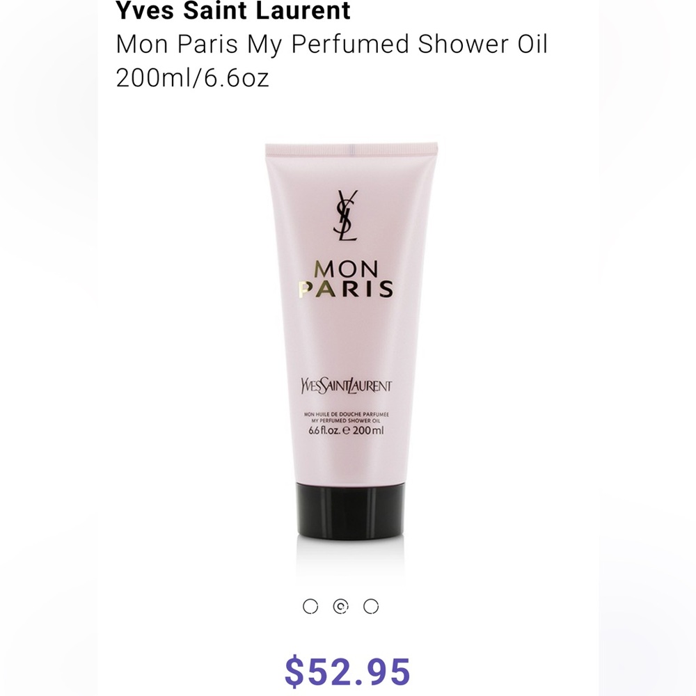 Yves Saint Laurent Mon Paris Shower Oil